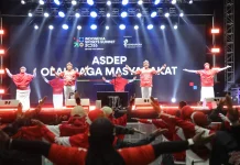 Hundreds People Join GEMAR Exercise on Final Day of Indonesia Sports Summit 2026