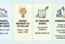 Market Pressure Continues as Stocks, Rupiah Fall
