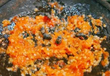 Gunungkidul Sambal Beser Blends Chilies with Seasonal Bugs