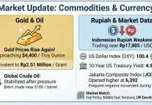 Gold Nears $4,400 as Rupiah Weakens