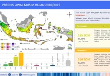 Rainy Season in Indonesia to Start in Late 2026 As El Niño Persists: Agency