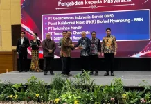 BRIN and UGM Develop Nyamplung Into Biofuel, Win Strategic Partnership Award