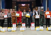 BNP Ground Operations to Fight Forest and Land Fires in Kapuas
