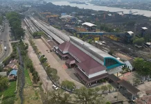 Kertapati Station: A Historic Railway Hub in South Sumatra's Palembang