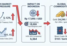 US Bond Selling Pressure Pushes Rupiah Lower