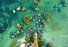 Batu Yadin Showcases Unique Rock Formations Near Saumlaki