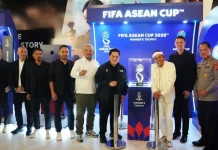 FIFA ASEAN Cup 2026 Trophy Unveils in Bandung