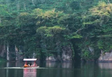 Ranu Agung Offers Scenic Lake Views and Bamboo Boat Adventures