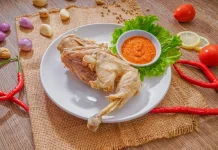Ayam Pop: Gains Recognition For Its Pale Color And Savory Simplicity