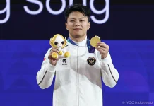 Indonesian Ambassador Congratulates Weightlifter on Asian Games Gold