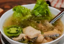 Sop Ikan Batam: Batam's Fresh Fish Soup with Lime and Basil