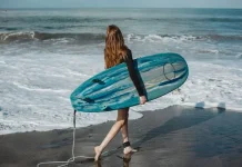 Ngandong Beach Offers Calm Waves for Surfing Beginners