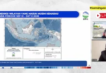 BMKG: Dry Conditions Persist across Indonesia through October