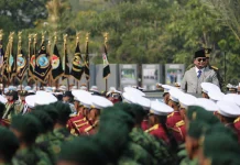 Prabowo Calls on TNI to Stay Close to People