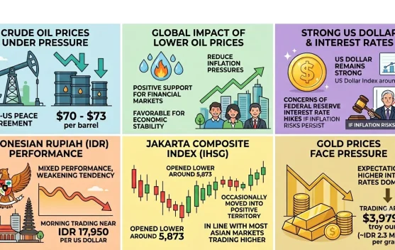 Rupiah Mixed, Gold Prices Fall