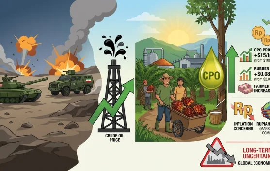 War Lifts Palm Oil and Rubber Prices