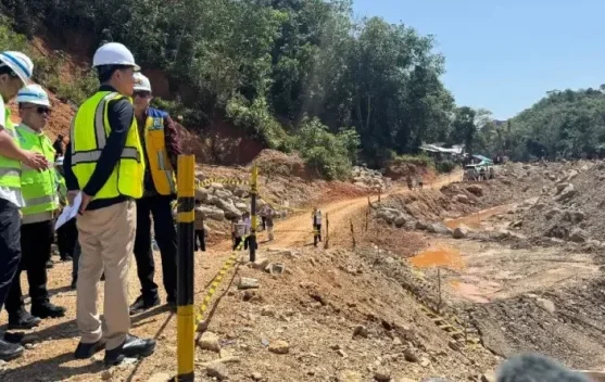 VP Gibran Inspects Post-Disaster Infrastructure in North Sumatra