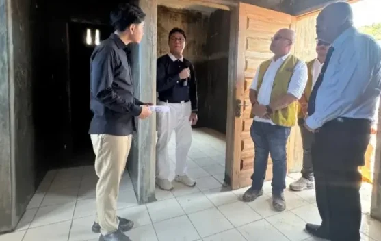 Gibran Inspects Post-Disaster Housing in North Sumatra