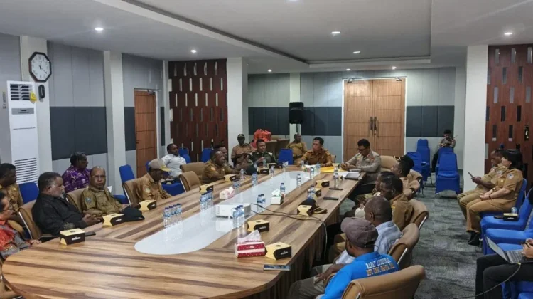 Pemkab Yahukimo Bentuk Tim Terpadu Penertiban Pekat Kota Dekai