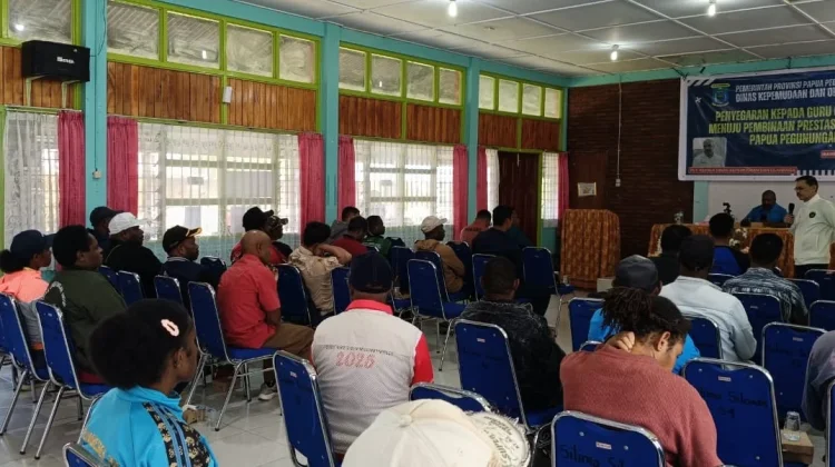Dispora Papua Pegunungan Gelar Pelatihan Bagi Guru Olahraga