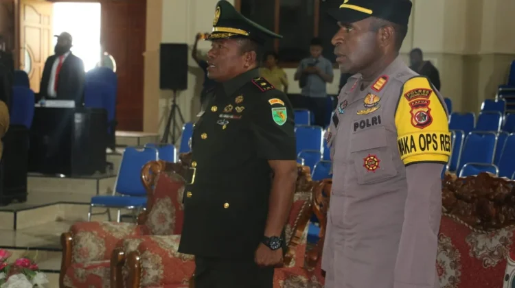 Masa Sidang I DPR Jayawijaya Resmi Dibuka, TNI Siap Dukung Stabilitas dan Pembangun