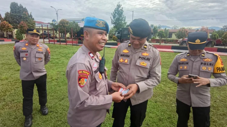 Propam Polres Gelar Gaktibplin, Sejumlah Personel Diberi Tindakan Disiplin