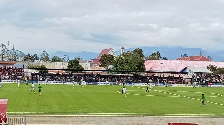 Gol Menit Akhir Obaja Gombo Antar Wamena United ke Final Liga IV