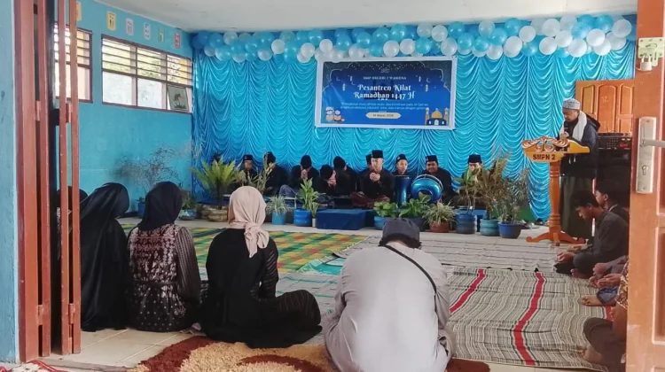 SMPN 2 Wamena Gelar Pesantren Kilat bagi 40 Siswa Muslim