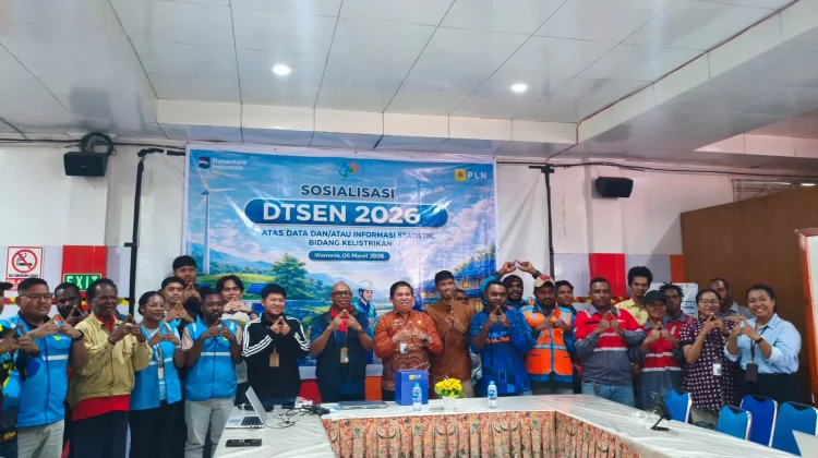 PLN UP3 Wamena dan BPS Jayawijaya Sosialisasikan DTSEN 2026
