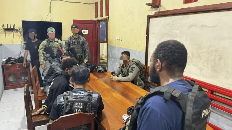 Satgas Damai Cartenz Tangkap Narapidana Kabur dari Lapas Wamena di Yahukimo