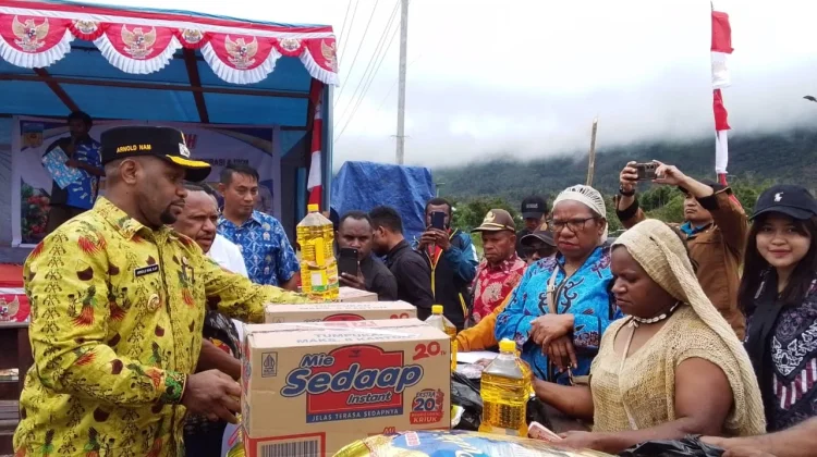 Pasar Murah Dari Disperidakop Kabupaten Pegunungan Bintang
