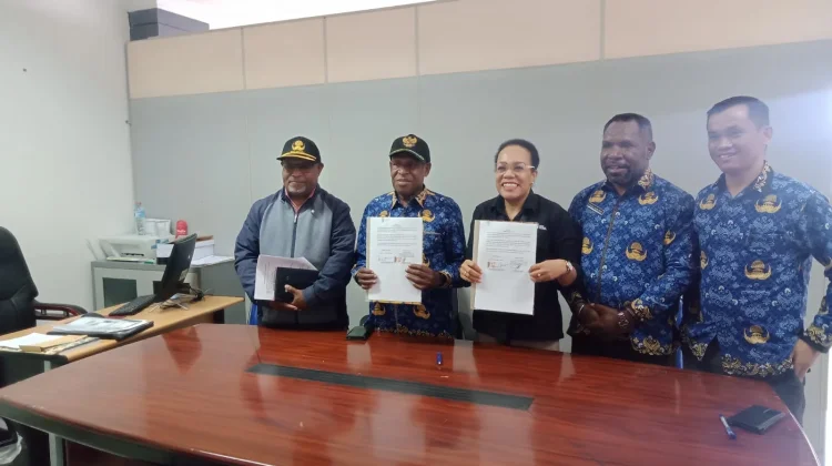 RRI Wamena dan Diskominfo Papua Pegunungan Teken MoU Pemberitaan