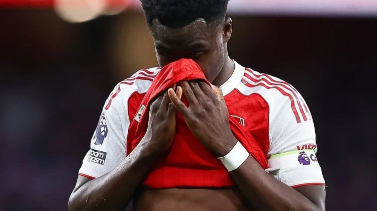 Bukayo Saka Dipastikan Absen Lawan Manchester City