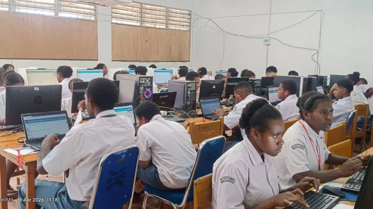 SMA Kristen Wamena Resmi Tutup UNBK 2026