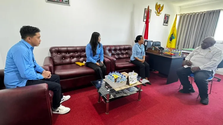 Perkuat Sinergi, RRI Wamena Audiensi Dengan Sekda Papeg