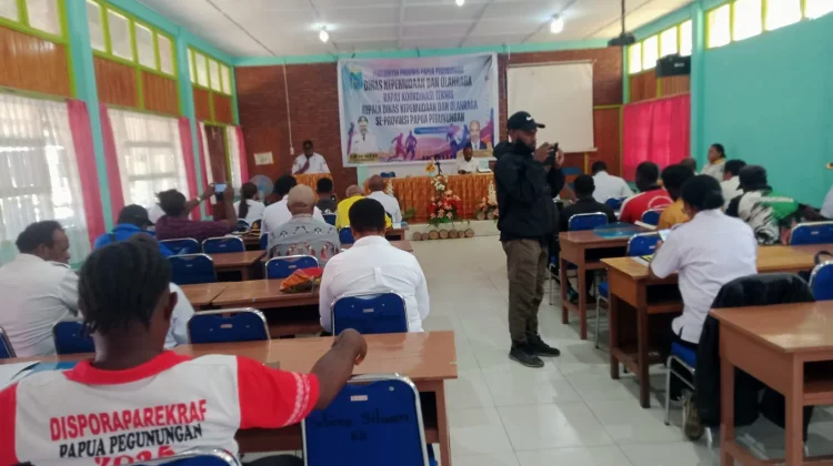 Dispora Papua Pegunungan Gelar Rakor dengan 8 Kabupaten