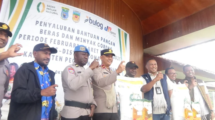 Penyaluran Bantuan Pangan Beras Di Kabupaten Pegunungan Bintang