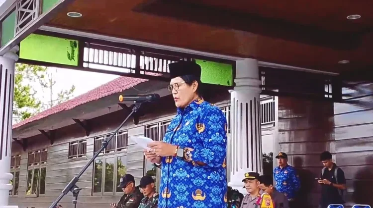 Upacara peringatan Hari Otonomi Daerah ke-30 di Kabupaten Pegunungan Bintang