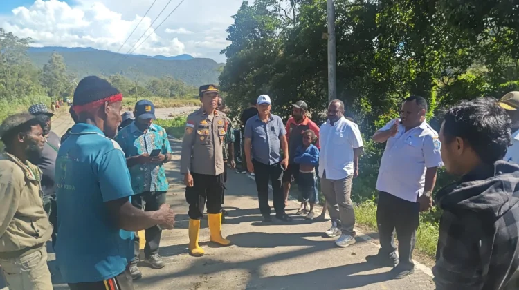Longsor di Jalur Trans Wamena–Tolikara, Polisi Imbau Warga Tetap Waspada