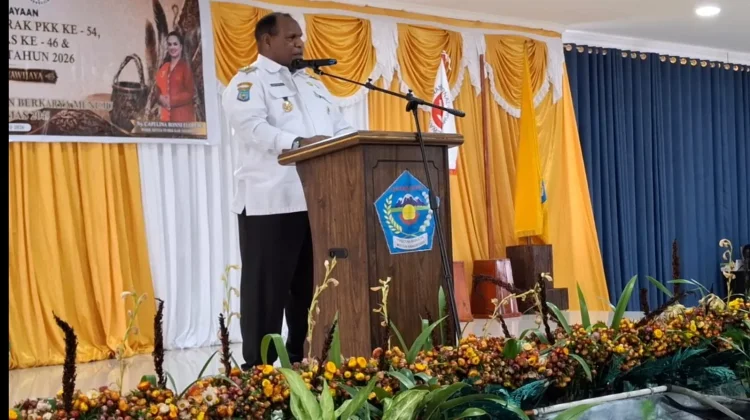 Momentum Tiga Peringatan Penting, Bupati Tekankan Sinergi Bangun Jayawijaya