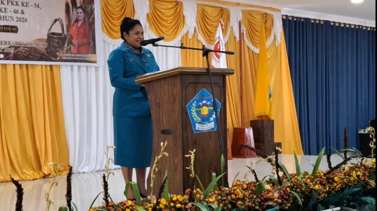 Ketua TP-PKK Jayawijaya Ajak Perempuan Perkuat Peran Keluarga