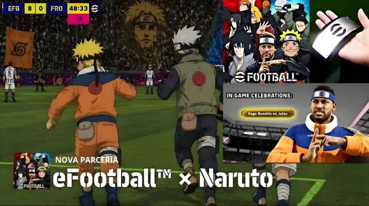 Kolaborasi Epik eFootball 2026 × Naruto Shippuden Resmi Dirilis