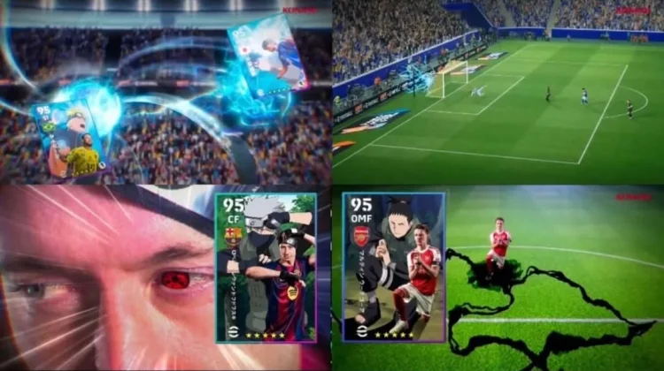 Kolaborasi Epik eFootball 2026 × Naruto Shippuden Resmi Dirilis