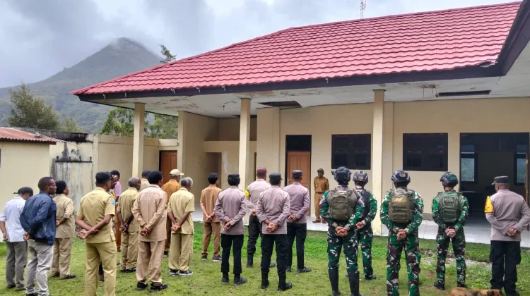 Apel Gabungan Perdana di Distrik Pirime, Tekankan Disiplin dan Tanggung Jawab ASN