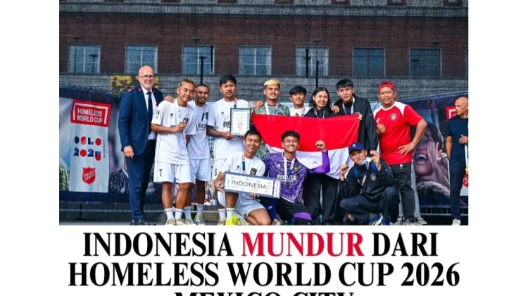 Timnas Homeless Indonesia Mundur dari Homeless World Cup 2026 di Meksiko