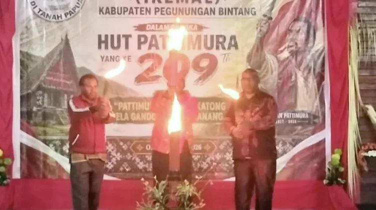 HUT Pattimura Ke-209 Tahun Ikemal Pegunungan Bintang