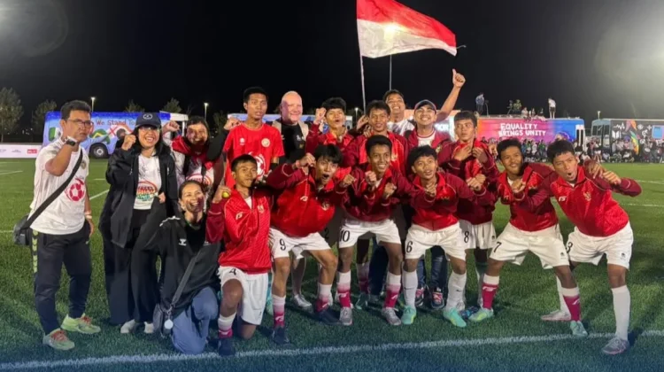 Tim Garuda Baru Indonesia Juara Street Child World Cup 2026 di Mexico