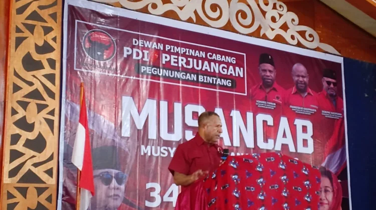 MUSANCAB Dewan Pimpinan Cabang PDI Perjuangan Kabupaten Pegunungan Bintang
