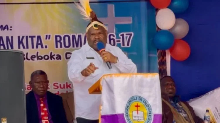 Bupati Yahukimo Hadiri Kegiatan Yubelium Injil di Nalca