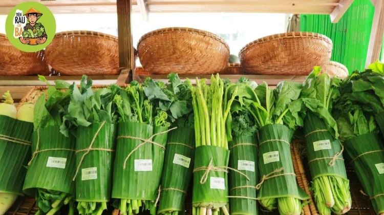 Daun Pisang Geser Plastik Sekali Pakai di Supermarket Asia